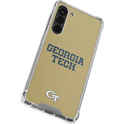 Georgia Institute of Technology LogoType Gold Galaxy S23 Plus Clear Case