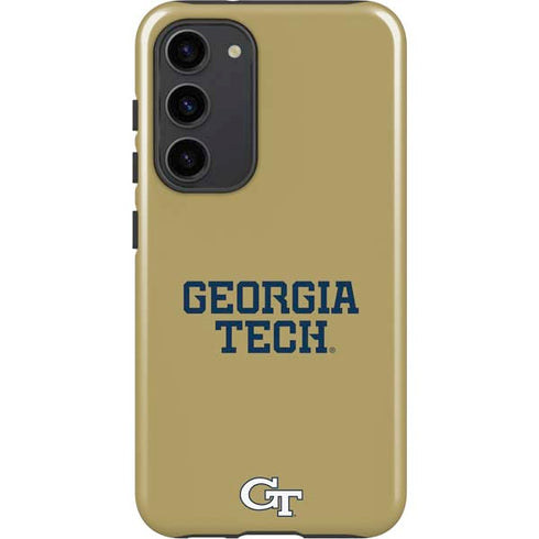 Georgia Institute of Technology LogoType Gold Galaxy S23 Plus Pro Case