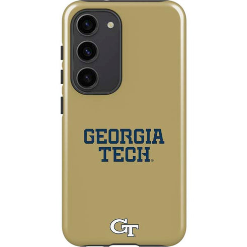 Georgia Institute of Technology LogoType Gold Galaxy S23 Pro Case