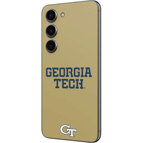 Georgia Institute of Technology LogoType Gold Galaxy S23 Skin