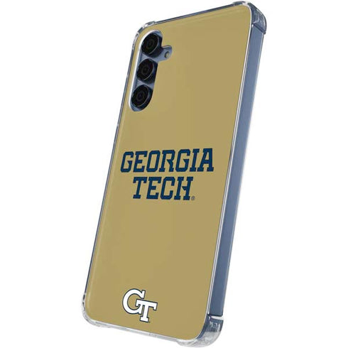 Georgia Institute of Technology LogoType Gold Galaxy S24 Clear Case