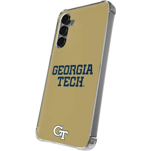 Georgia Institute of Technology LogoType Gold Galaxy S24 Plus Clear Case