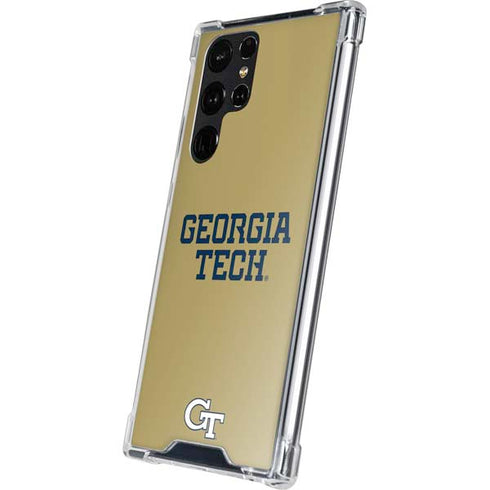 Georgia Institute of Technology LogoType Gold Galaxy S24 Ultra Clear Case