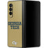 Georgia Institute of Technology LogoType Gold Galaxy Z Fold3 5G Skin