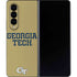Georgia Institute of Technology LogoType Gold Galaxy Z Fold4 5G Skin