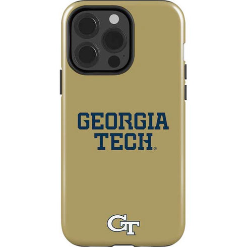 Georgia Institute of Technology LogoType Gold iPhone 13 Pro Impact Case