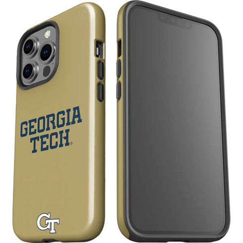 Georgia Institute of Technology LogoType Gold iPhone 13 Pro Impact Case
