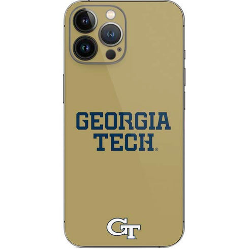 Georgia Institute of Technology LogoType Gold iPhone 13 Pro Max Skin