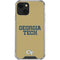 Georgia Institute of Technology LogoType Gold iPhone 14 Clear Case