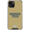Georgia Institute of Technology LogoType Gold iPhone 14 Plus Clear Case