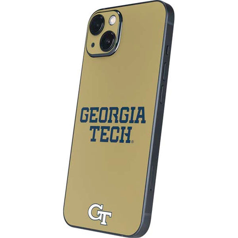 Georgia Institute of Technology LogoType Gold iPhone 14 Plus Skin