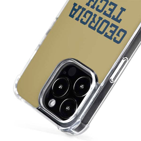 Georgia Institute of Technology LogoType Gold iPhone 15 Pro MagSafe Case