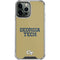 Georgia Institute of Technology LogoType Gold iPhone 15 Pro Max Clear Case