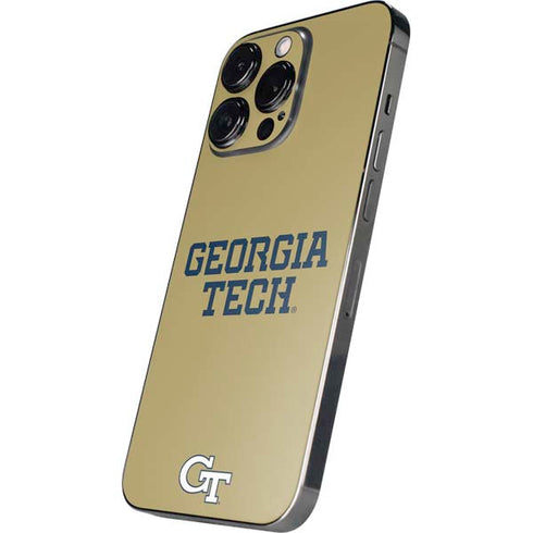 Georgia Institute of Technology LogoType Gold iPhone 14 Pro Skin