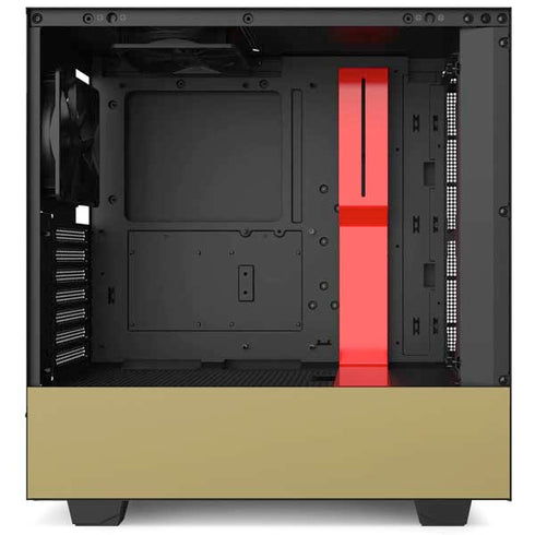 Georgia Institute of Technology LogoType Gold NZXT H510 Compact ATX Mid-Tower Case Skin