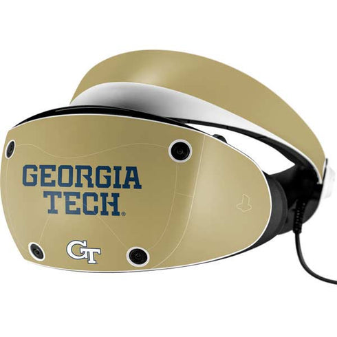 Georgia Institute of Technology LogoType Gold PlayStation VR2 Skin