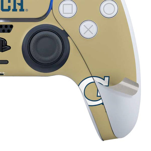 Georgia Institute of Technology LogoType Gold PS5 Slim Digital Edition Bundle Skin
