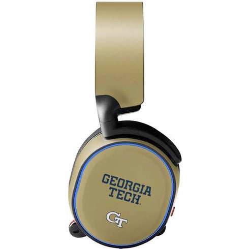Georgia Institute of Technology LogoType Gold SteelSeries Arctis 5 Skin