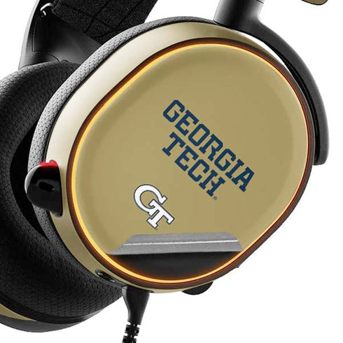 Georgia Institute of Technology LogoType Gold SteelSeries Arctis 5 Skin