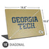 Georgia Institute of Technology LogoType Gold Universal Laptop 18in (14.6 x 10.6in) Skin