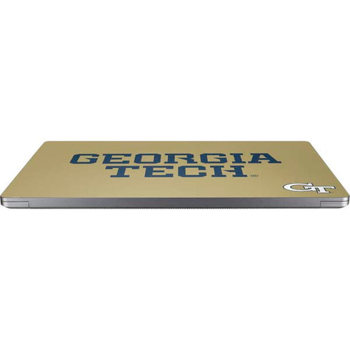 Georgia Institute of Technology LogoType Gold Universal Laptop 18in (14.6 x 10.6in) Skin