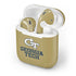 Georgia Institute of Technology Gold LogoType GT Apple AirPods 2 Skin