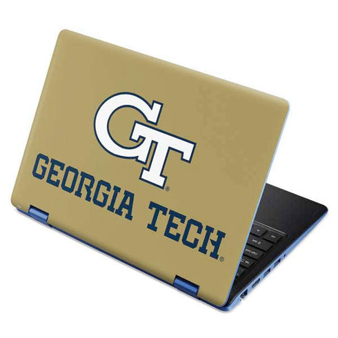 Georgia Institute of Technology Gold LogoType GT Aspire R11 11.6in Skin