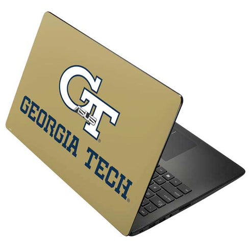 Georgia Institute of Technology Gold LogoType GT Asus X502CA 15.6 Skin