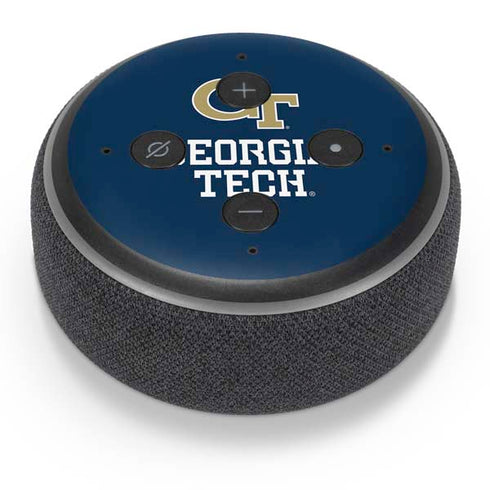 Georgia Institute of Technology GT Blue Amazon Echo Dot Skin