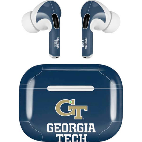 Georgia Institute of Technology GT Blue Apple AirPods Pro Skin
