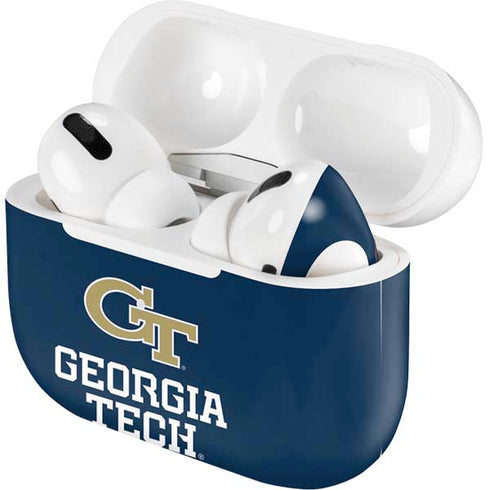 Georgia Institute of Technology GT Blue Apple AirPods Pro Skin