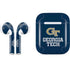 Georgia Institute of Technology GT Blue Apple AirPods Skin