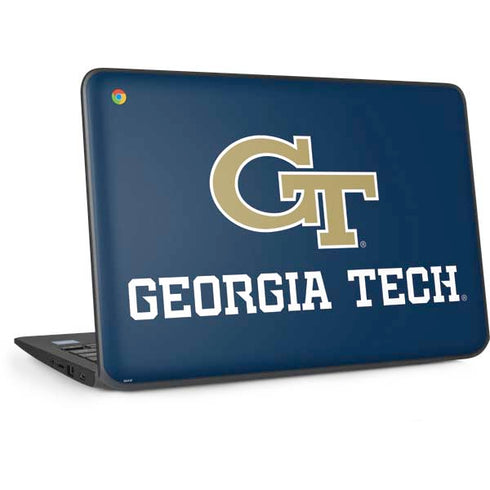 Georgia Institute of Technology GT Blue HP Chromebook Skin