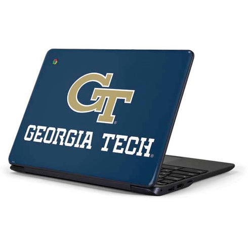 Georgia Institute of Technology GT Blue Samsung Chromebook Skin