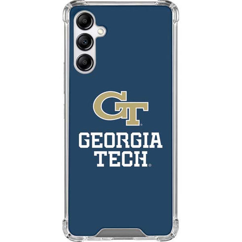 Georgia Institute of Technology GT Blue Galaxy A14 5G Clear Case
