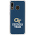 Georgia Institute of Technology GT Blue Galaxy A20 Clear Case
