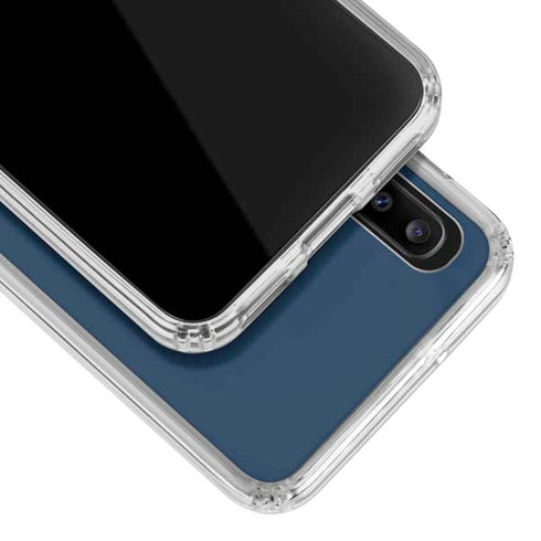 Georgia Institute of Technology GT Blue Galaxy A30 Clear Case