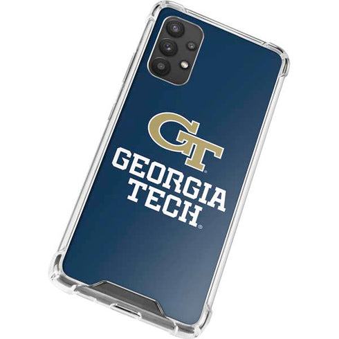 Georgia Institute of Technology GT Blue Galaxy A32 5G Clear Case