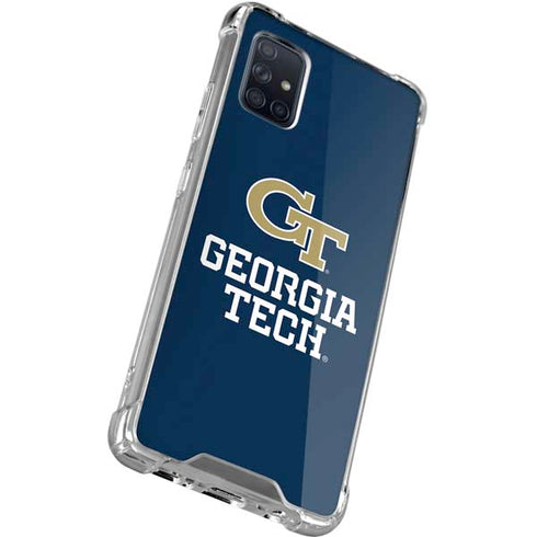 Georgia Institute of Technology GT Blue Galaxy A51 5G Clear Case