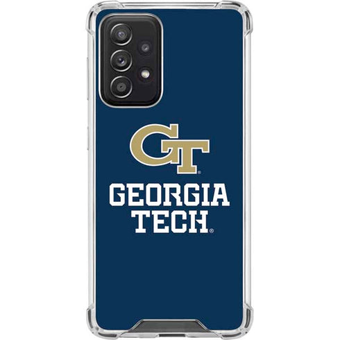 Georgia Institute of Technology GT Blue Galaxy A52 5G Clear Case