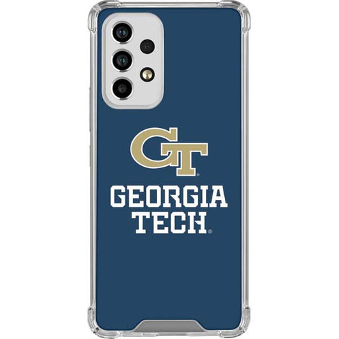 Georgia Institute of Technology GT Blue Galaxy A53 5G Clear Case