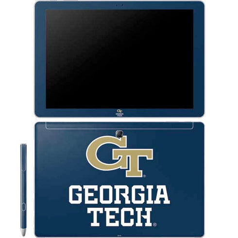 Georgia Institute of Technology GT Blue Galaxy Book 12in Skin