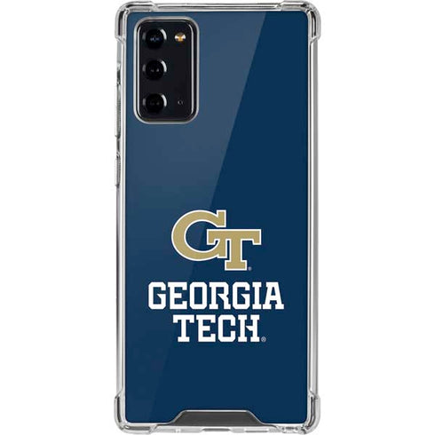 Georgia Institute of Technology GT Blue Galaxy Note20 5G Clear Case
