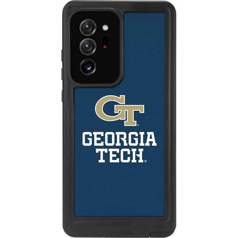 Georgia Institute of Technology GT Blue Galaxy Note20 Ultra 5G Waterproof Case
