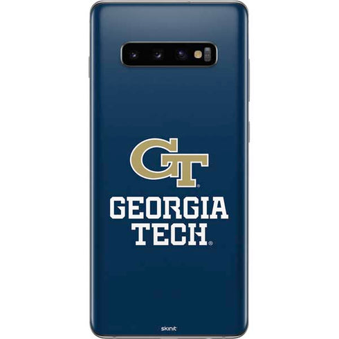 Georgia Institute of Technology GT Blue Galaxy S10 Plus Skin