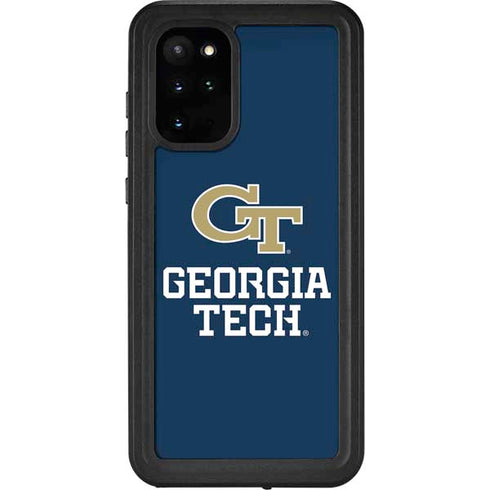 Georgia Institute of Technology GT Blue Galaxy S20 Plus Waterproof Case
