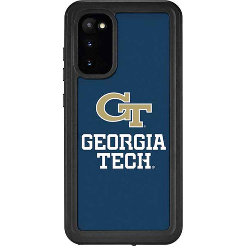 Georgia Institute of Technology GT Blue Galaxy S20 Waterproof Case