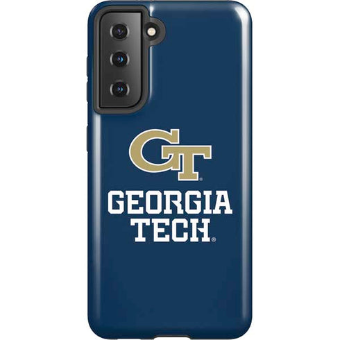 Georgia Institute of Technology GT Blue Galaxy S21 5G Pro Case