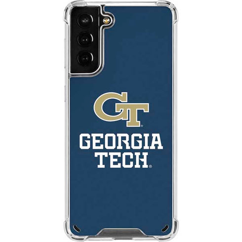 Georgia Institute of Technology GT Blue Galaxy S21 Plus 5G Clear Case