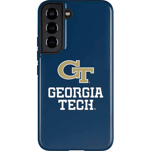 Georgia Institute of Technology GT Blue Galaxy S22 Pro Case